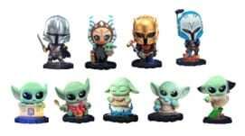 Star Wars The Mandalorian Cosbi Mini Figures 8 Cm Blind Box YuMe Toys
