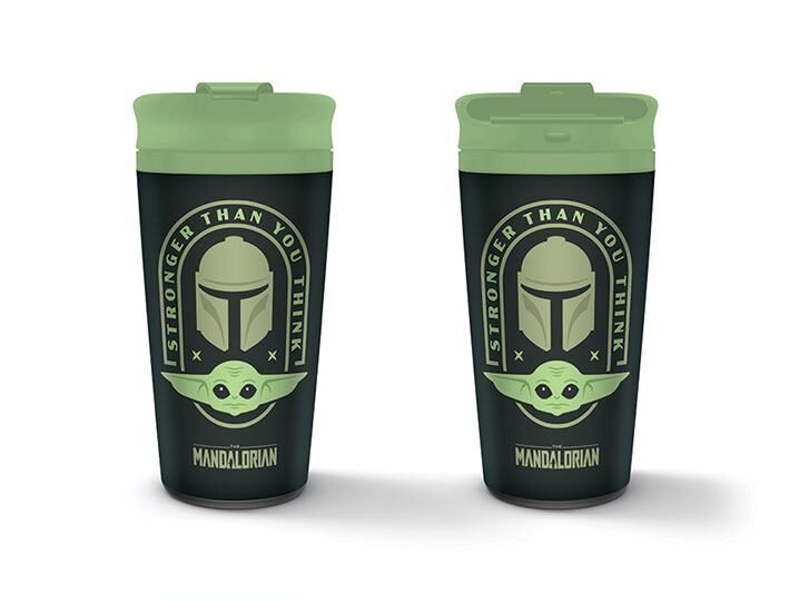 Star Wars The Mandalorian Tazza Da Viaggio Stronger Than You Think Pyramid International