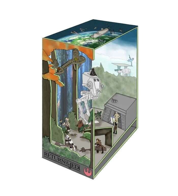 STAR WARS TRENCH RUN TINY ADVENTURES Puzzle REVELL