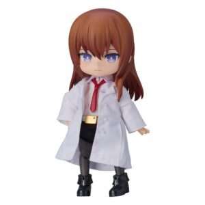 Steins- Gate Nendoroid Bambola Figura Kurisu Makise Lab Mantello Ver. 14 Cm Good Smile Company