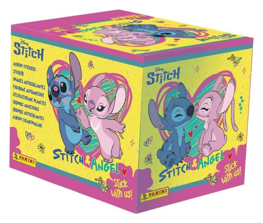 Stitch & Angel Sticker Collection Panini