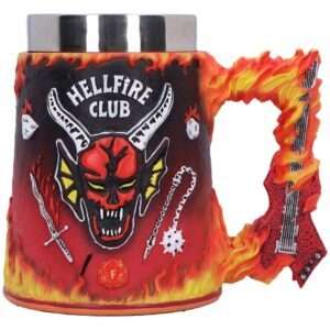 Stranger Things Boccale Hellfire Club 16 Cm Nemesis Now