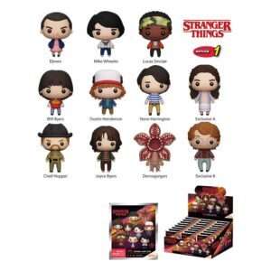 Stranger Things Pvc Bag Clips Series 1 Con Figure Int.