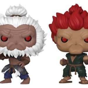 Street Fighter 6 POP! Animation Vinyl Figures Akuma With Chase 9 Cm Funko
