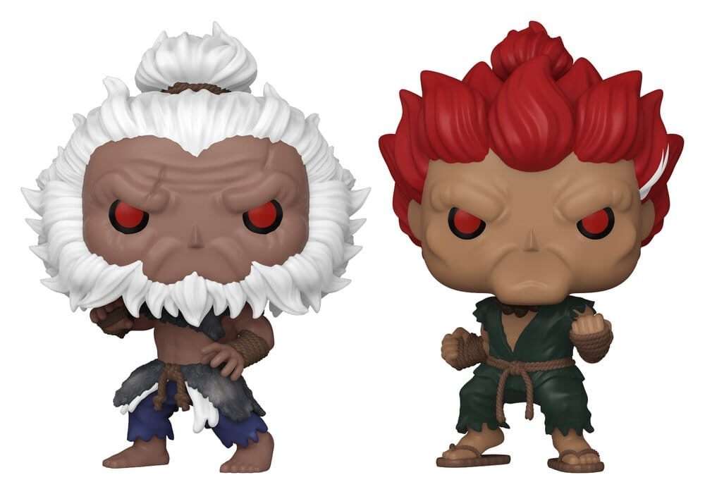 Street Fighter 6 POP! Animation Vinyl Figures Akuma With Chase 9 Cm Funko