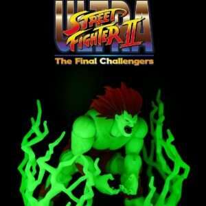 Street Fighter Ultra Ii Blanka Player 2 Glow In The Dark Action Figura Edizione Limitata Action Figura Jada Toys