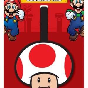 Super Mario Luggage Tag (Toad) Pyramid International