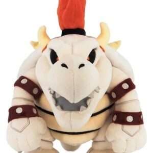 Super Mario Peluche Figura Dry Bowser 32 Cm Sanei