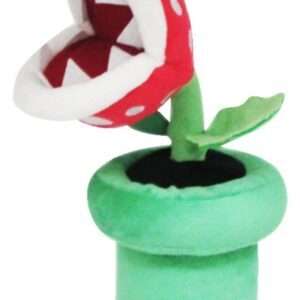 Super Mario Peluche Figura Piranha Plant 22 Cm Sanei