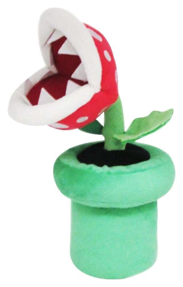 Super Mario Peluche Figura Piranha Plant 22 Cm Sanei