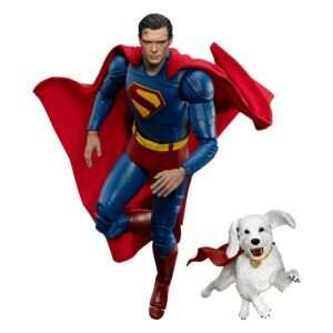 Superman (2025) Action Figura Superman & Krypto 21 Cm Beast Kingdom Toys