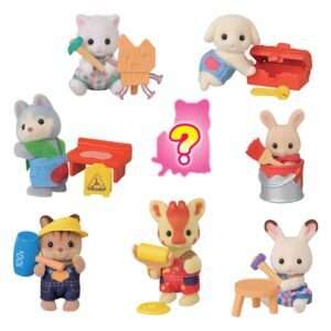 Sylvanian Families: Construction Site Baby Friends Surprise Bag Figura 5 Cm Epoch Toys