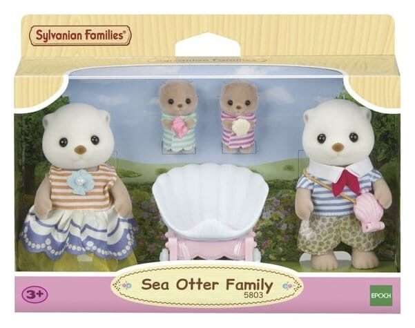 Sylvanian Families: Sea Otter Family Set Epoch Toys