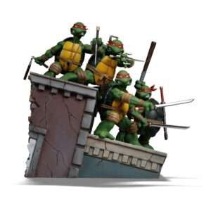 Tartarughe Ninja Art Scale Statua 1/10 Tartarughe Ninja Kevin Eastman Version 24 Cm Iron Studios