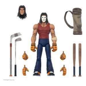 Tartarughe Ninja Ultimates Action Figura Casey Jones 18 Cm Super7