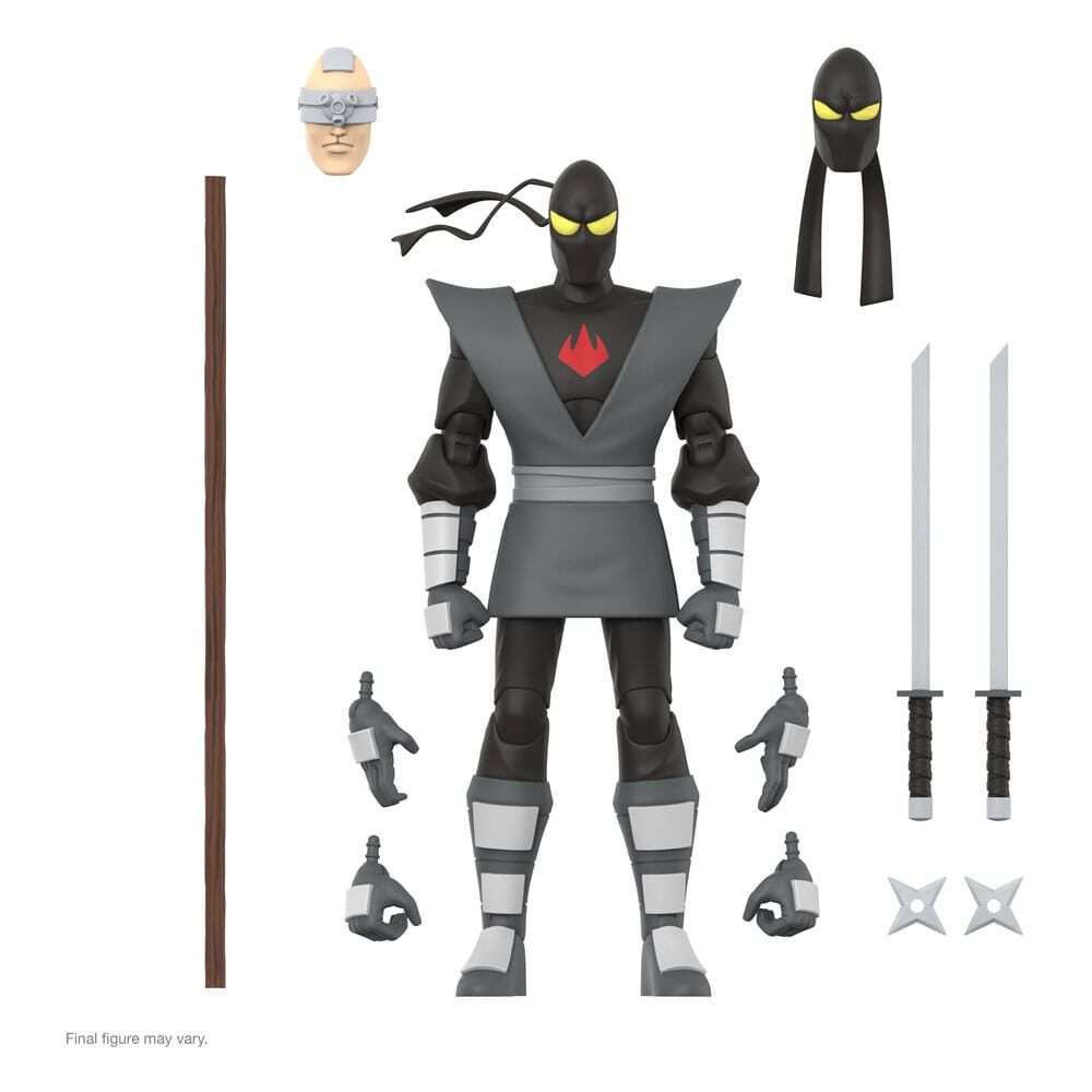 Tartarughe Ninja Ultimates Action Figura Foot Ninja 18 Cm Super7