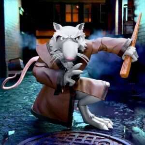 Tartarughe Ninja Ultimates Action Figura Splinter 18 Cm Super7