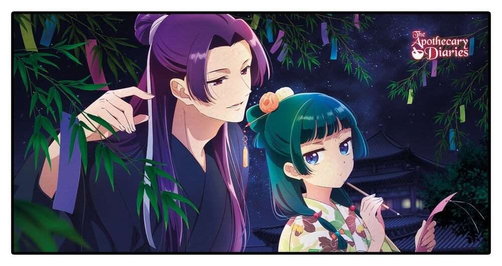 The Apothecary Diaries Asciugamano Maomao & Jinshi 150 X 75 Cm Sakami Merchandise