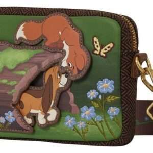 The Fox And The Hound By Loungefly Canvas Tote Bag Tod & Vixey Loungefly