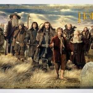 The Hobbit Playmat Thorin's Company Q Workshop