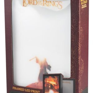 The Lord Of The Rings Framed LED Panel 28 X 20 Cm Grupo Erik