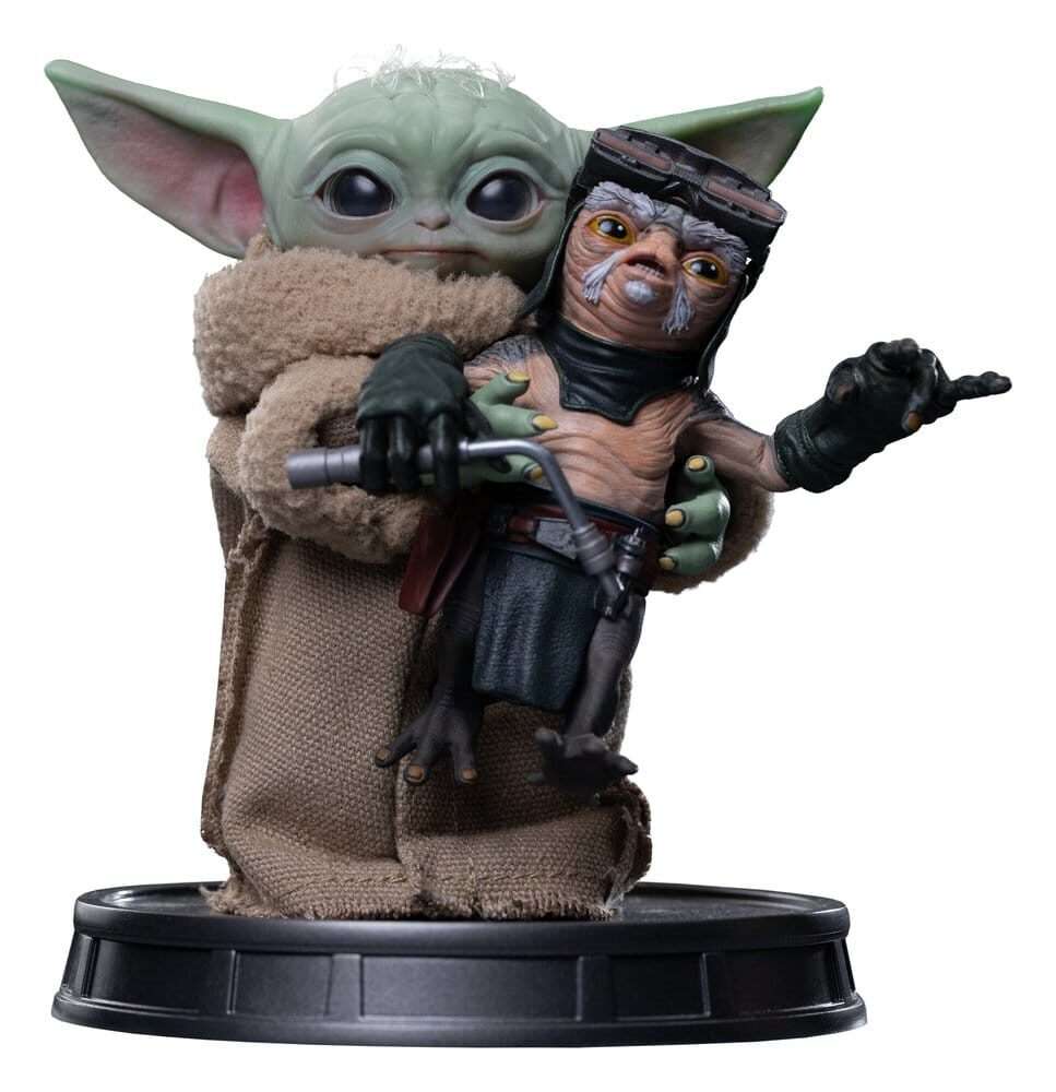 The Mandalorian & Grogu Grogu Collection Statua Grogu No Squeezy Iron Studios