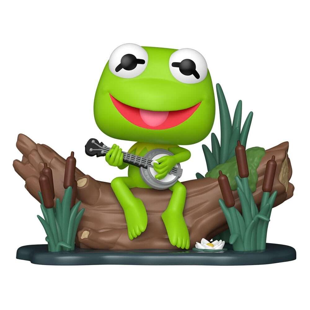 The Muppets Pop! Deluxe Vinile Figura Kermit Con Banjo 9 Cm Funko