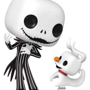 The Nightmare Before Christmas POP! & Buddy Vinyl Figure Jack & Zero 9 Cm Funko