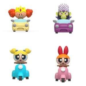 The Powerpuff Girls Pull Back Car Blind Box 5 Cm Sortiment  Beast Kingdom Toys