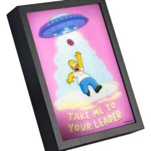 The Simpsons Framed LED Poster 20 X 28 Cm Grupo Erik