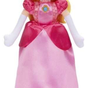 The Super Mario Galaxy Movie Peluche Figura Princess Peach 23 Cm Jakks Pacific