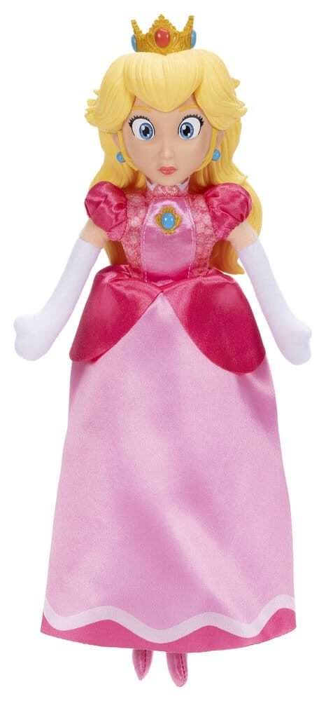 The Super Mario Galaxy Movie Peluche Figura Princess Peach 23 Cm Jakks Pacific