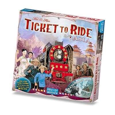 Ticket To Ride (ITA) Espansione Asia+Legendary Asia Mappa 1 Gioco da Tavolo 8+ Days of Wonder