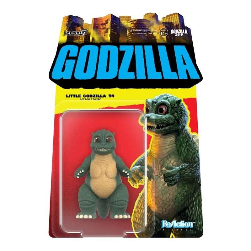 TOHO REACTION W11 LITTLE GODZILLA FIGURE Action Figure SUPER 7