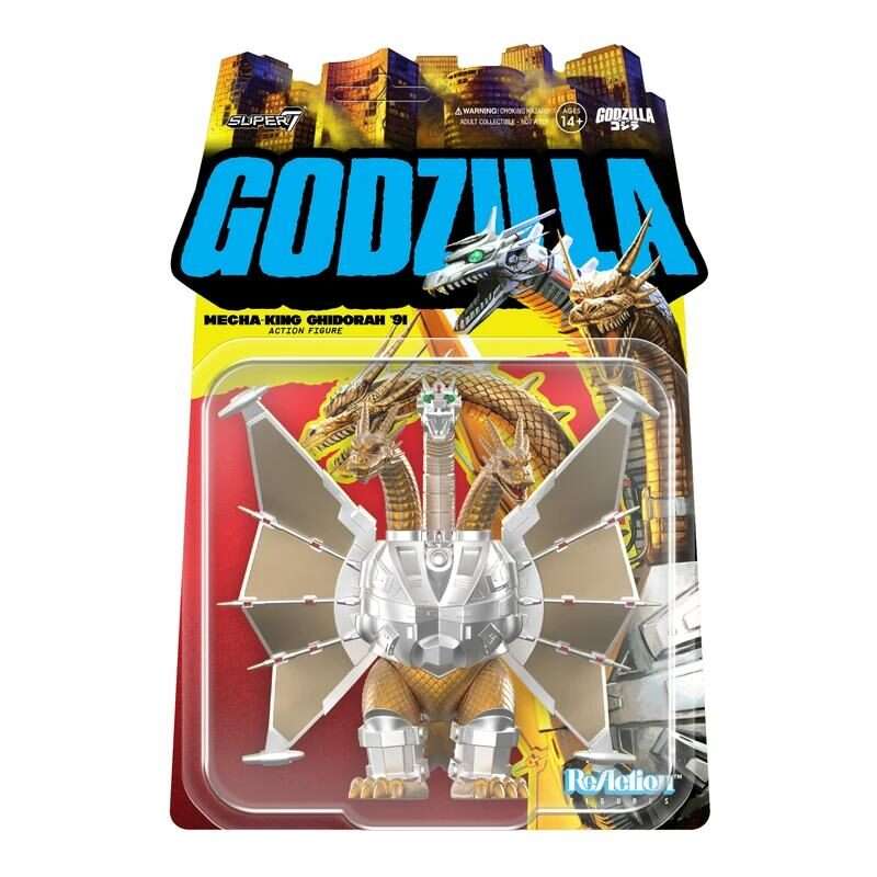 TOHO REACTION W11 MECHA-KING GHIDORAH FIGURE Action Figure SUPER 7