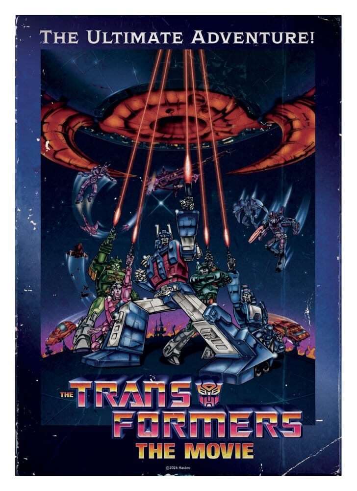 Transformers Art Print The Movie 40th Anniversary Limited Edition 30 X 42 Cm FaNaTtik