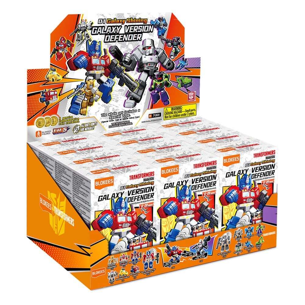 Transformers Blokees Plastica Model Kit Defender Version 01 Blokees