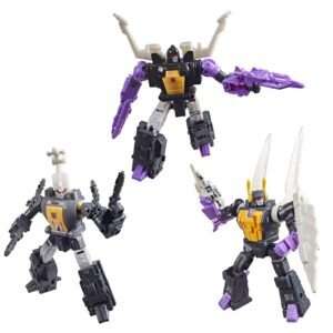 TRANSFORMERS THE MOVIE MTMTE INSECTICONS BOMBSHELL SHRAPNEL AND KICKBACK ACTION FIGURES Action Figure HASBRO