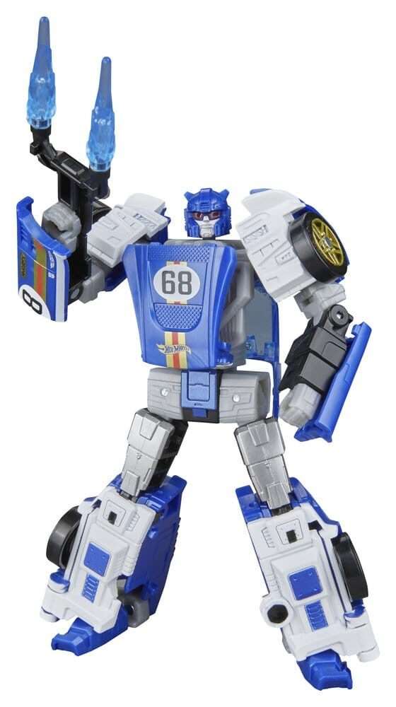 Transformers X Hot Wheels Collaborative Deluxe Class Action Figura El Segundo Coupe 13 Cm Hasbro