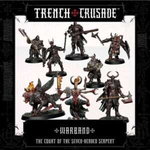 TRENCH CRUSADE COURT OF THE SEVEN HEADED SERPENT WARBAND Gioco Da Tavolo MINDWORK GAMES