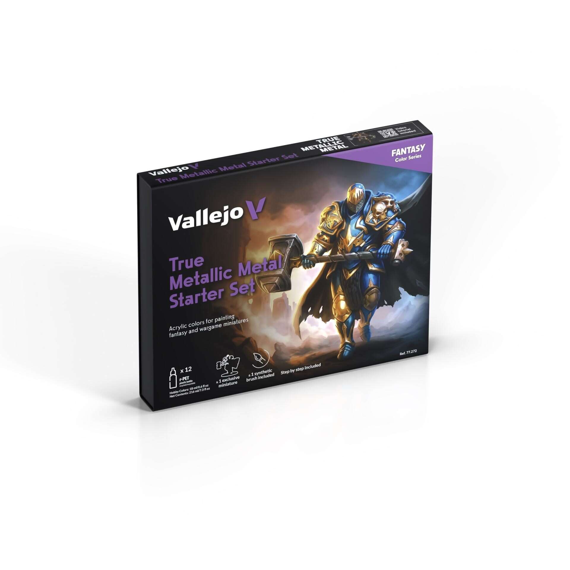 TRUE METALLIC MMETAL STARTER SET Colori VALLEJO