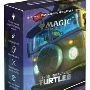 Ultimate Guard Art Sleeves Magic: The Gathering Tartarughe Ninja - Pizza Box Ultimate Guard