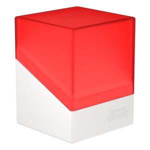 Ultimate Guard Boulder Deck Case 100+ SYNERGY Red/White Ultimate Guard