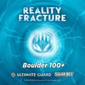 Ultimate Guard RTE Boulder 100+ Magic: The Gathering "Reality Fracture" - Blue Uncommon / Red Uncommon Ultimate Guard