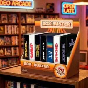 VHS RETRO' BOX BUSTER GIFT SET LIMITED EDITION Gift Set CERDA'