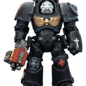Warhammer 40,000 Action Figura Black Templars Terminator 2 Con Power Fist E Storm Bolter 14 Cm Joy Toy (cn)