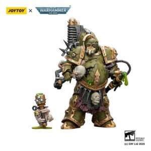 Warhammer 40,000 Action Figura Death Guard Foul Blight Spawn Con Plague Sprayer 12 Cm Joy Toy (cn)