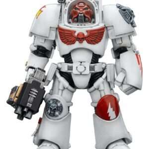 Warhammer 40,000 Action Figura White Scars Terminator 2 Con Power Fist E Storm Bolter 14 Cm Joy Toy (cn)
