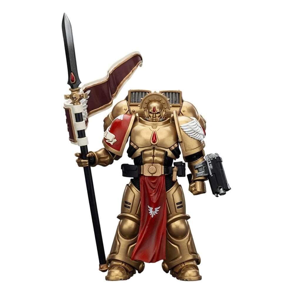Warhammer 40,000: Combat Patrol Blood Angels Action Figura Sanguinary Guard 3 Con Angelus Boltgun E Encarmine Spear 20 Cm Joy