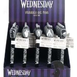 Wednesday Erasable Gel Pen Black Pyramid International